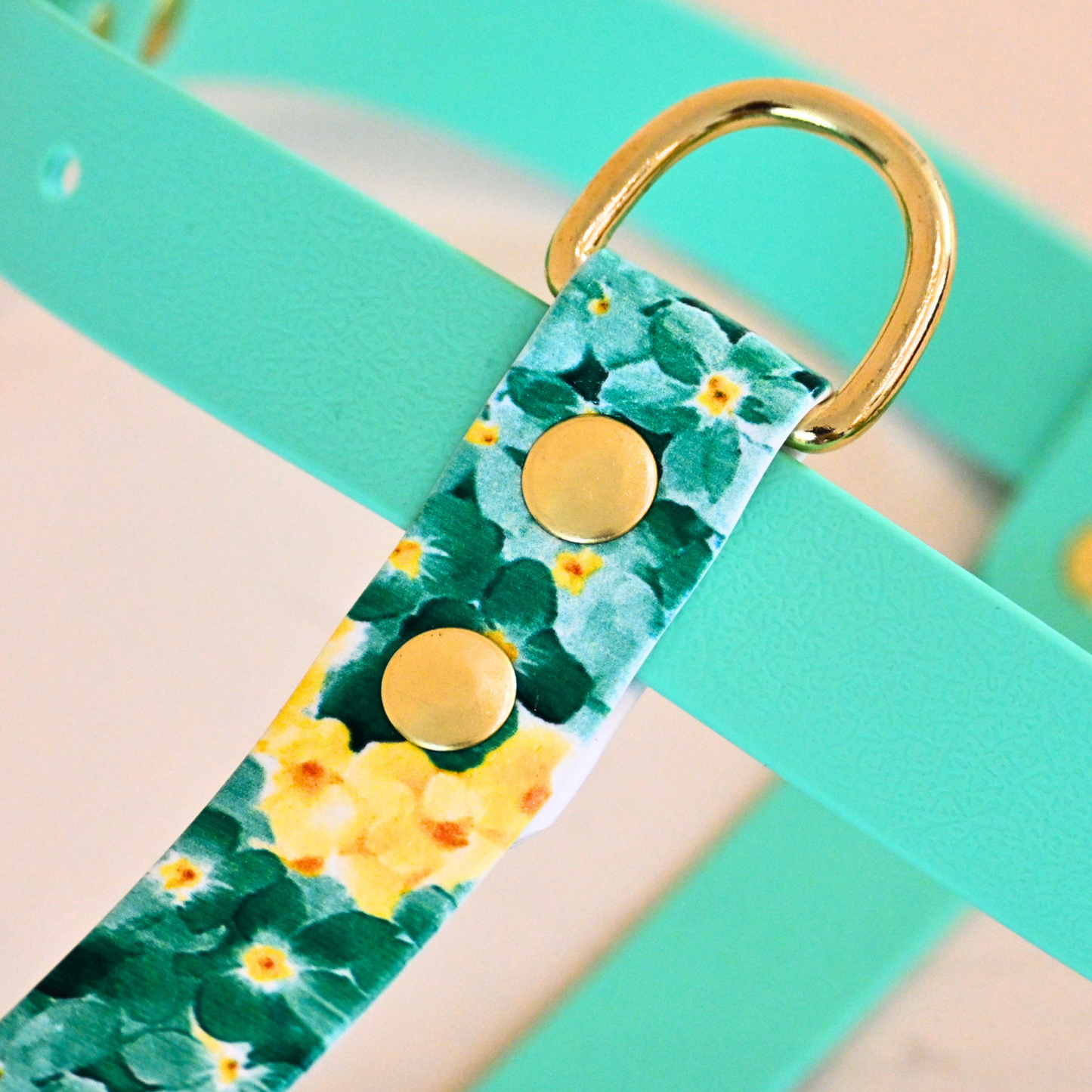 Harnais pour chien "The Bloom édition" - Vert