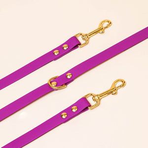 Laisse multi-positions pour chien - Rose fuchsia