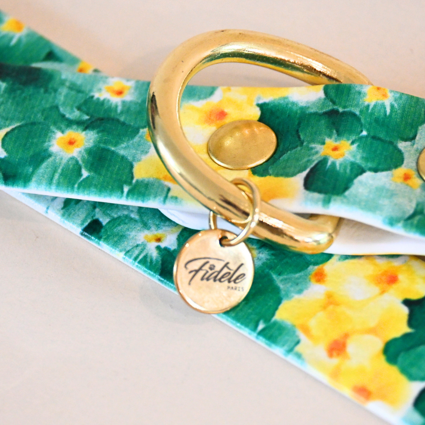 Collier pour chien "The Bloom édition" - Vert