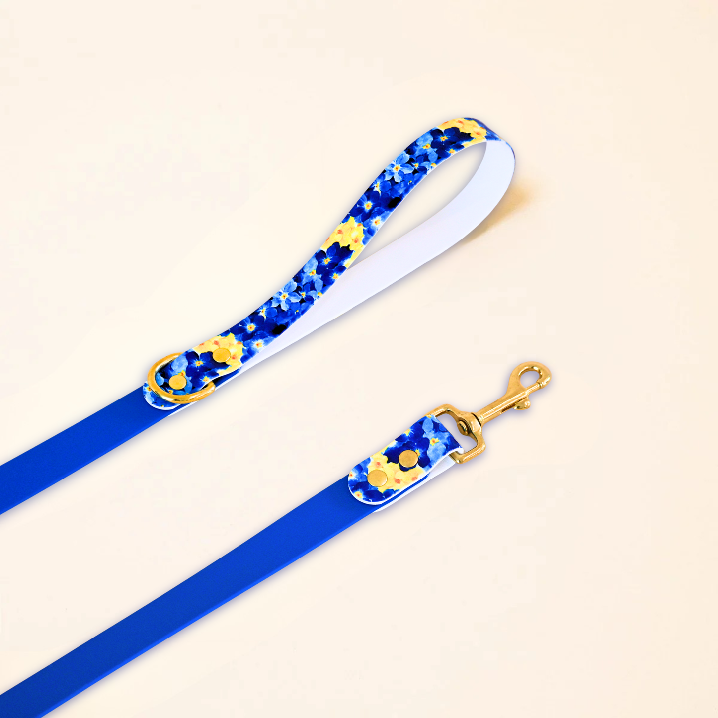 Laisse pour chien "The Bloom édition" - Bleu