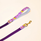 Laisse pour chien "The Bloom édition" - Violet