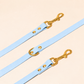 Laisse multi-positions pour chien - Bleu glacial