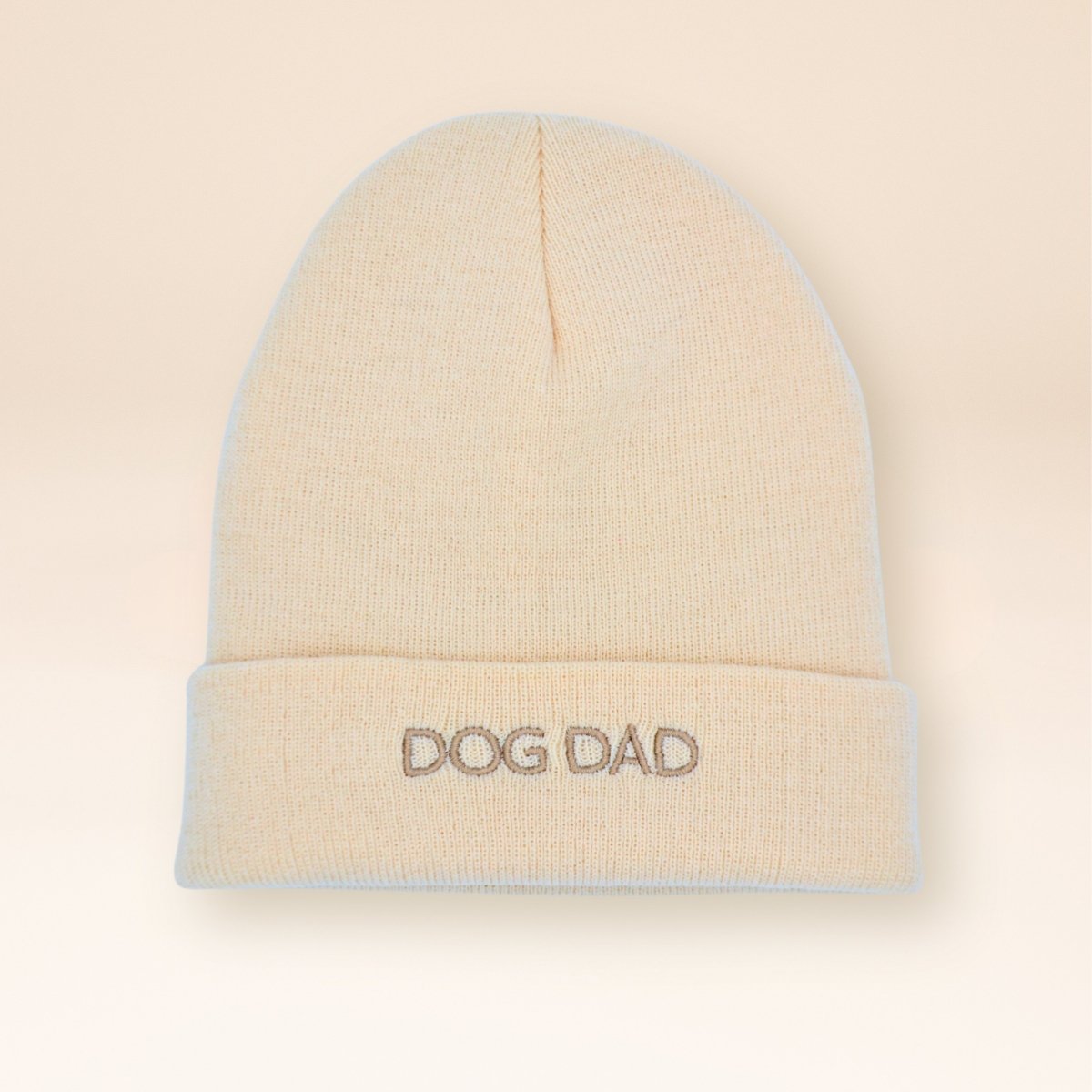 Bonnet "DOG DAD" - Beige - Fidèle Paris