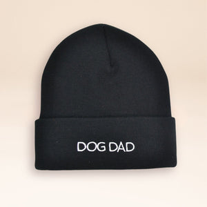 Bonnet "DOG DAD" - Noir