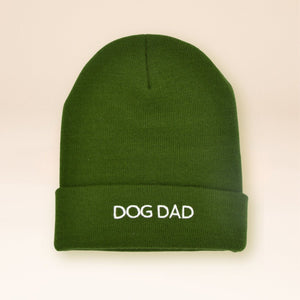 Bonnet "DOG DAD" - Olive