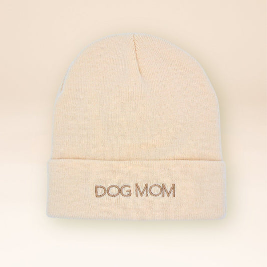 Bonnet "DOG MOM" - Beige - Fidèle Paris