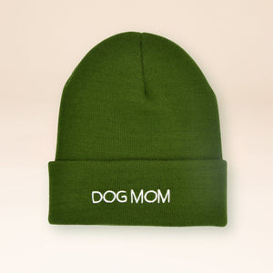 Bonnet "DOG MOM" - Olive