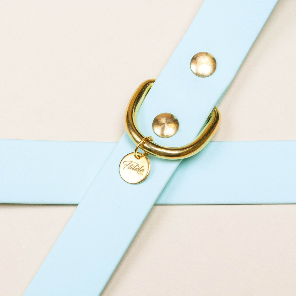 Collier "L'aventurier" - Bleu ciel - Fidèle Paris