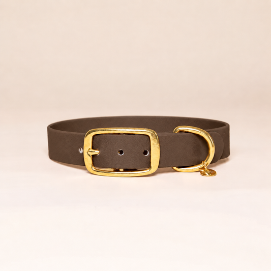Collier pour chien - Chocolat