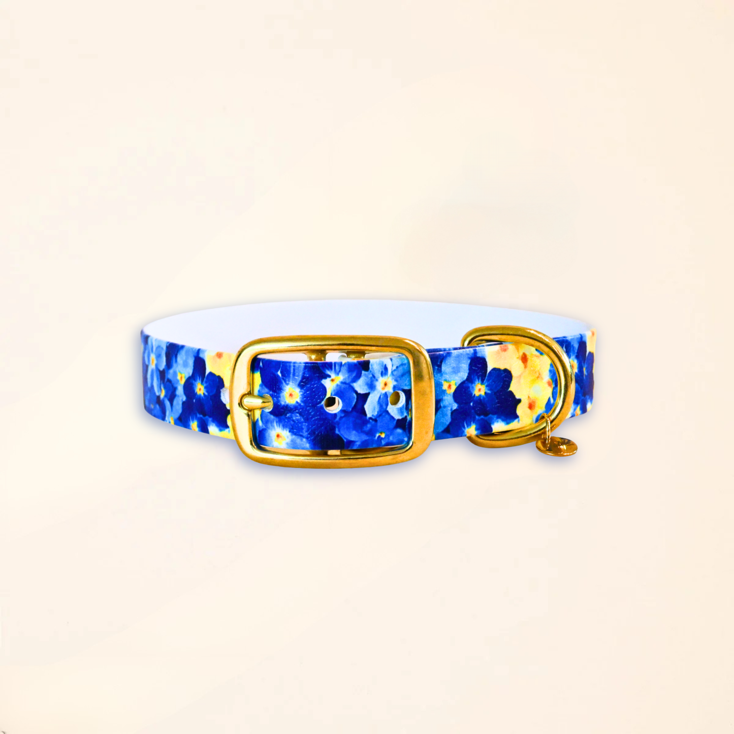 Collier pour chien "The Bloom édition" - Bleu