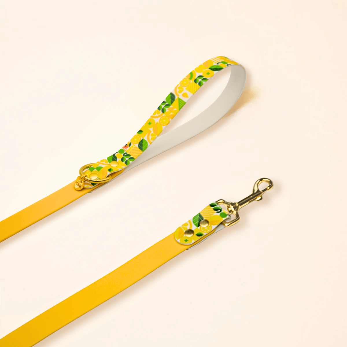 Laisse "LEMON" - Jaune - Édition limitée - Fidèle Paris